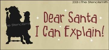 271 - Dear Santa I Can Explain! - The Stencilsmith