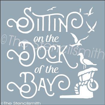 2743 - Sittin' on the dock of the bay - The Stencilsmith