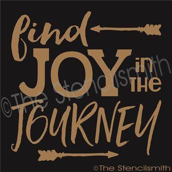 2762 - Find JOY in the Journey - The Stencilsmith