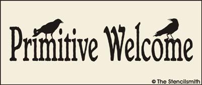 Primitive Welcome - The Stencilsmith