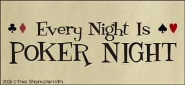 279 - Every Night Is Poker Night - The Stencilsmith