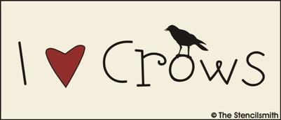 I Love Crows - The Stencilsmith