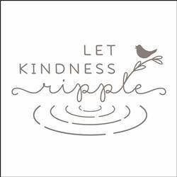 2855 - let kindness ripple - The Stencilsmith