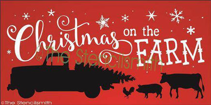 2932 - Christmas on the Farm - The Stencilsmith