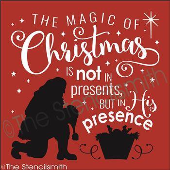 2955 - The magic of Christmas - The Stencilsmith