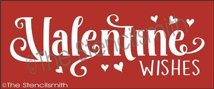 2975 - Valentine Wishes - The Stencilsmith