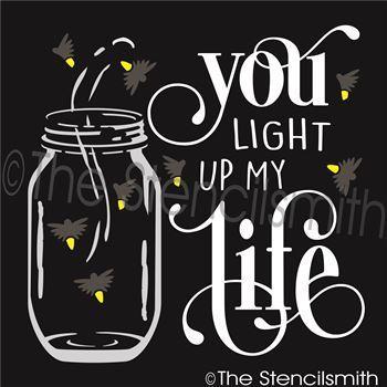 3016 - You light up my life - The Stencilsmith