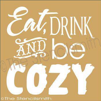 3059 - Eat Drink and be COZY - The Stencilsmith
