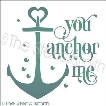 3075 - You anchor me - The Stencilsmith