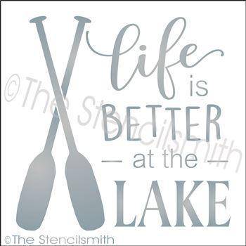 3080 - Life is better at the Lake - The Stencilsmith