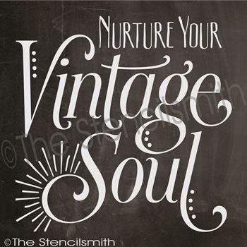 3123 - Nurture your Vintage Soul - The Stencilsmith