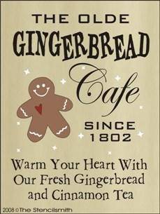 312 - Gingerbread Cafe - The Stencilsmith