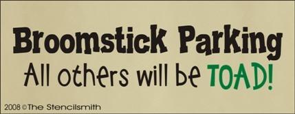 Broomstick Parking - The Stencilsmith