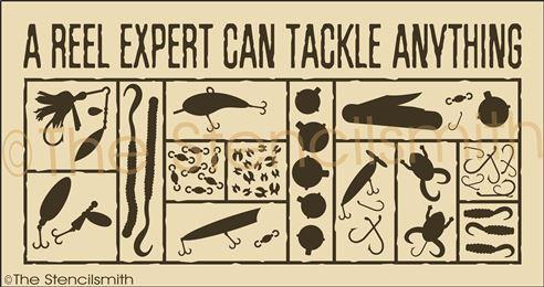 3184 - A Reel Expert Can Tackle - The Stencilsmith