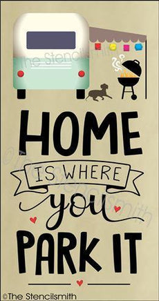 3282 - Home is where you park it - The Stencilsmith