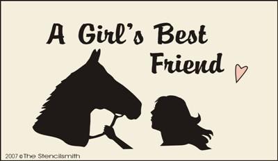 A Girl's Best Friend - HORSE - The Stencilsmith