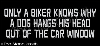 3321 - Only a biker knows why - The Stencilsmith