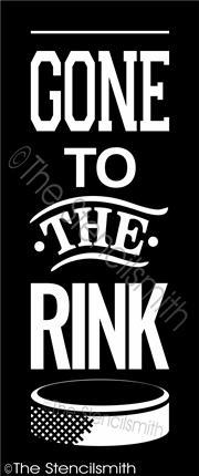 3334 - Gone to the Rink - The Stencilsmith