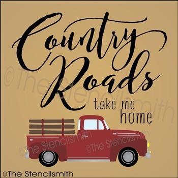 3361 -  Country Roads take me home - The Stencilsmith