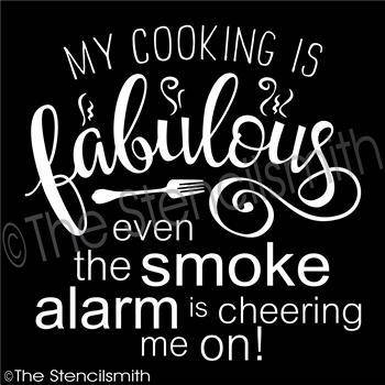 3384 - My cooking is fabulous - The Stencilsmith