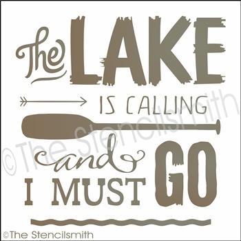 3400 - The LAKE is calling - The Stencilsmith