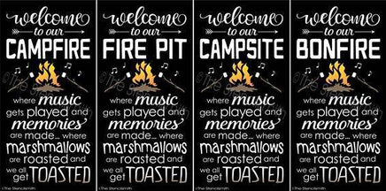 3407 - Welcome to our Campfire ... where music - The Stencilsmith
