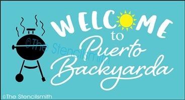 3416 - Welcome to Puerto Backyarda - The Stencilsmith