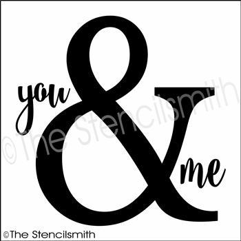3426 - you & me - The Stencilsmith