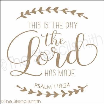 3472 - This is the day the Lord made - The Stencilsmith