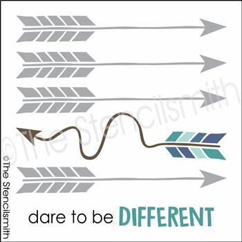 3477 - Dare to be Different - The Stencilsmith