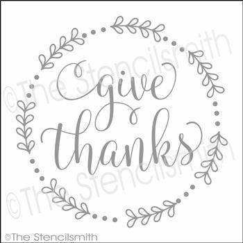 3480 - give thanks - The Stencilsmith