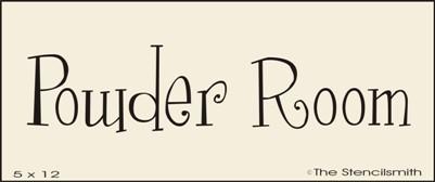 Powder Room - The Stencilsmith