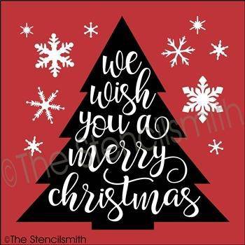 3503 - We wish you a Merry Christmas - The Stencilsmith