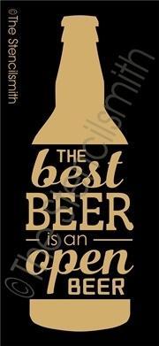 3510 - The best BEER is an open beer - The Stencilsmith