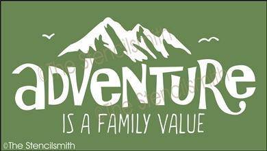 3517 - Adventure is a family value - The Stencilsmith