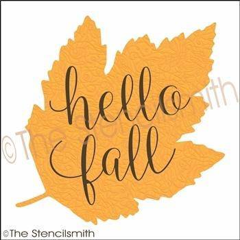 3523 - hello fall - The Stencilsmith
