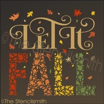 3526 - Let it Fall - The Stencilsmith