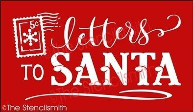 3537 - Letters to Santa - The Stencilsmith