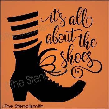 3567 - it's all about the shoes - The Stencilsmith