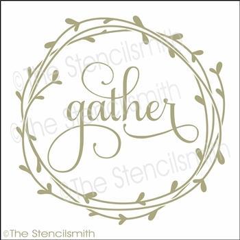 3581 - gather - The Stencilsmith