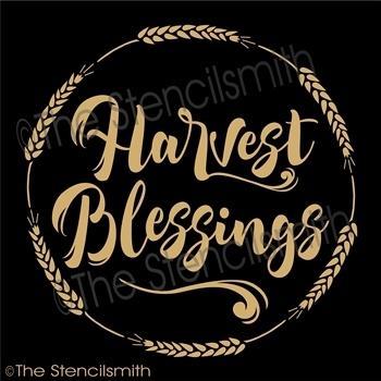 3583 - Harvest Blessings - The Stencilsmith