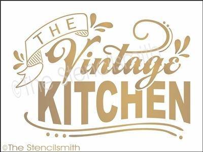 3587 - The Vintage Kitchen - The Stencilsmith