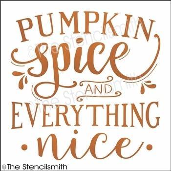 3598 - Pumpkin Spice and everything nice - The Stencilsmith