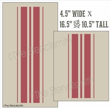 3615 - grain sack stripes - The Stencilsmith