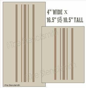 3617 - grain sack stripes - The Stencilsmith