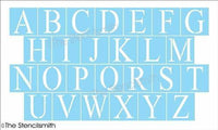 3626 - JUMBO Alphabet Set - The Stencilsmith