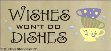 363 - Wishes Won't Do Dishes - The Stencilsmith
