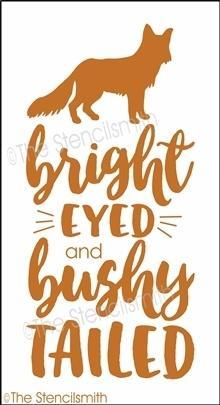 3642 - Bright eyed and bushy tailed - The Stencilsmith