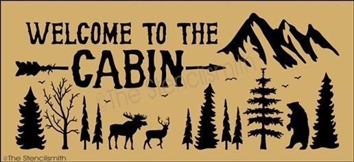 3647 - Welcome to the Cabin - The Stencilsmith