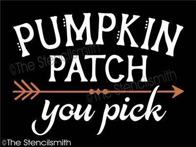 3710 - Pumpkin Patch you pick - The Stencilsmith